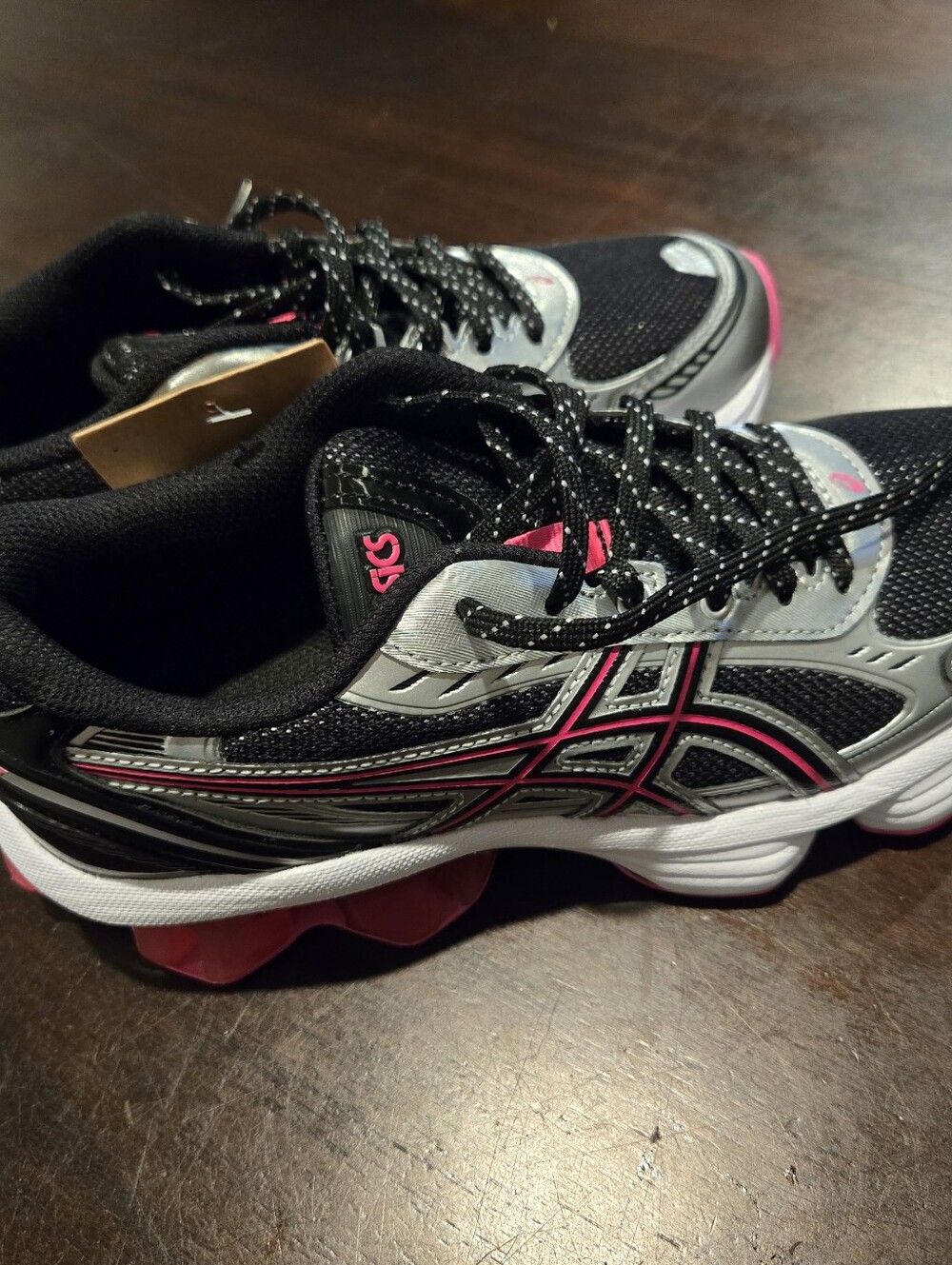 Asics Gel-Kinetic Fluent Women's Shoes in Black/Pink